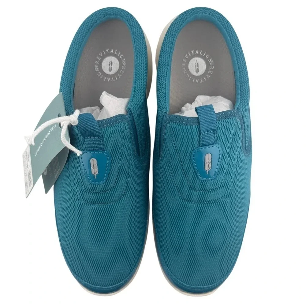 Waco Revitalign Harper Women's 10B Comfort Shoes Breatheable Slip-on Biscay‎ Bay